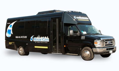 20 Passenger Executive Limo Bus